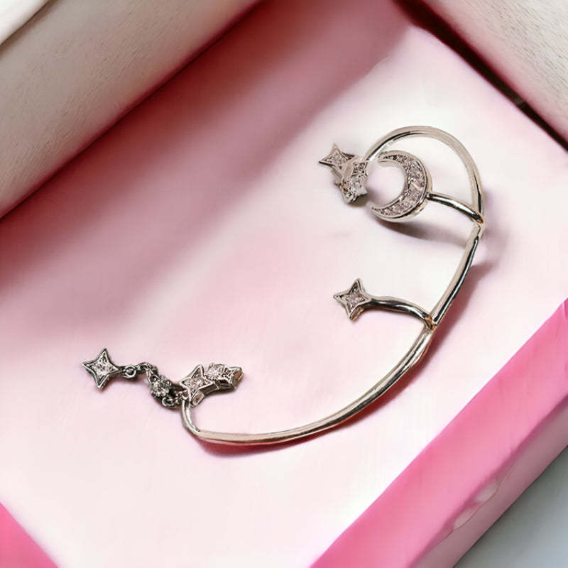 Moonstar Earcuffs-Personalized Jewels
