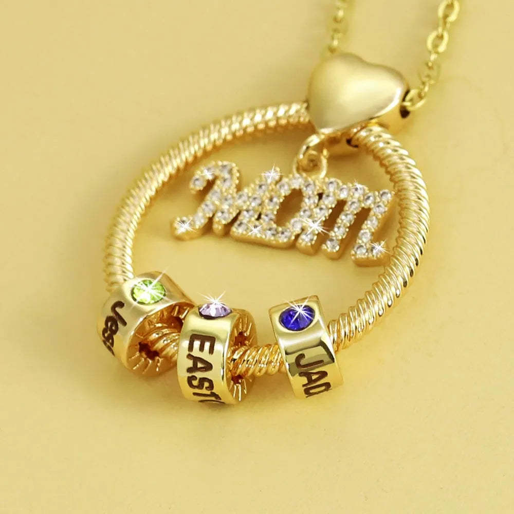 Mother's Love Necklace Best Gift For The Greatest Mother-Personalized Jewels