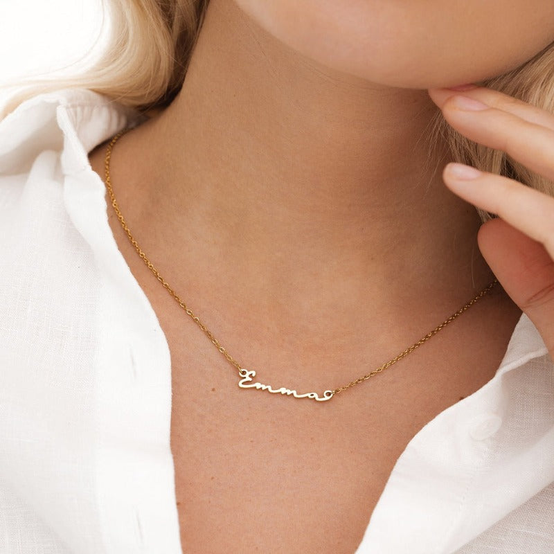 Personalized Signature Name Necklace-Personalized Jewels