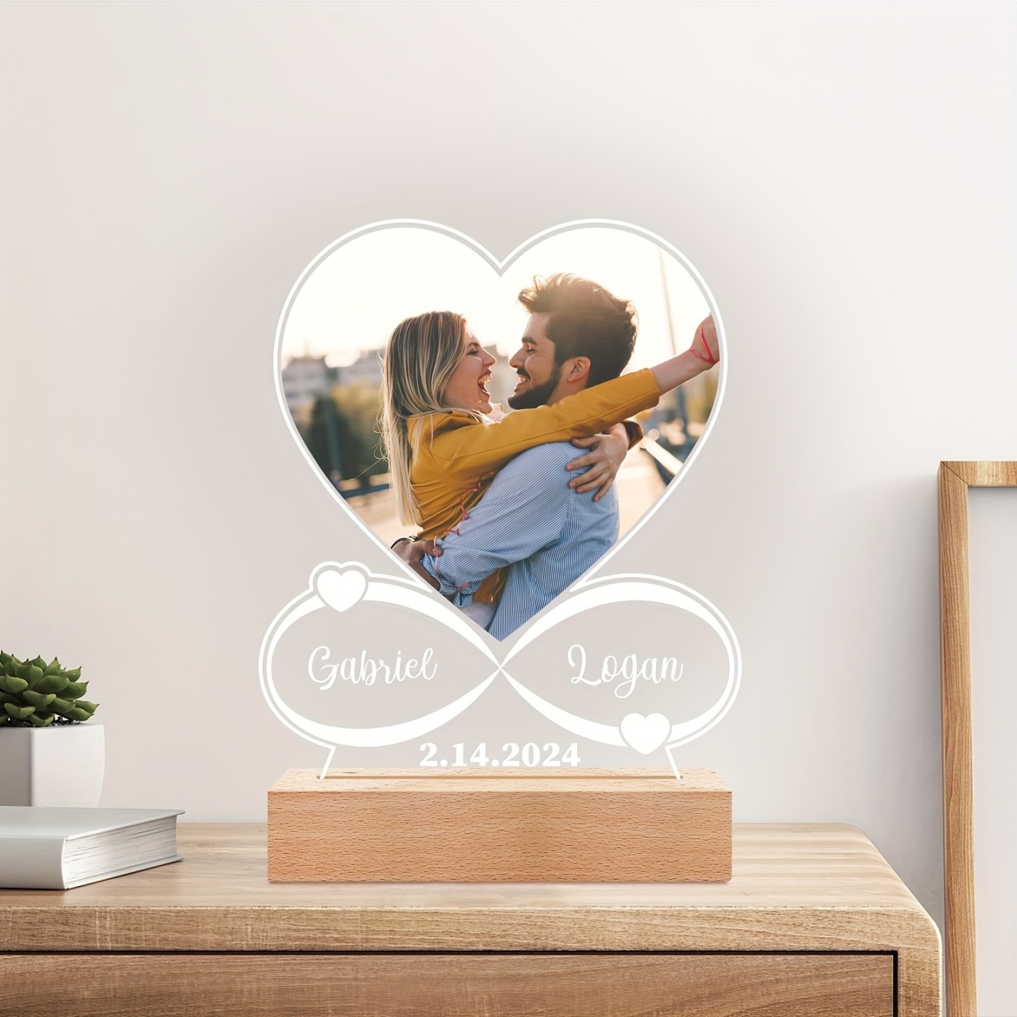 Personalized Photo Frames for Custom Night Light