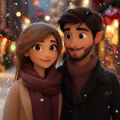 Personalized Square Photo Fridge Magnet Sticker For Holiday Decor