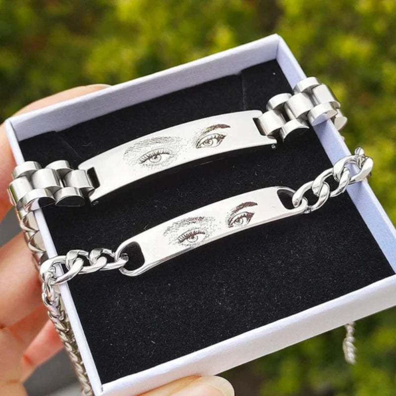 Personalized Eyes Bracelet-Personalized Jewels
