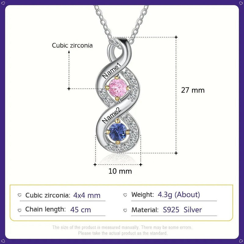 Personalized Gifting Accessories With Birthstones Gift For Mom-Personalized Jewels