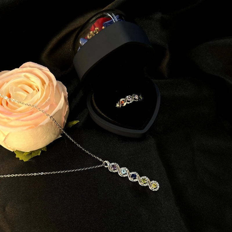 Personalized Gifting Accessories With Birthstones Gift For Mom-Personalized Jewels