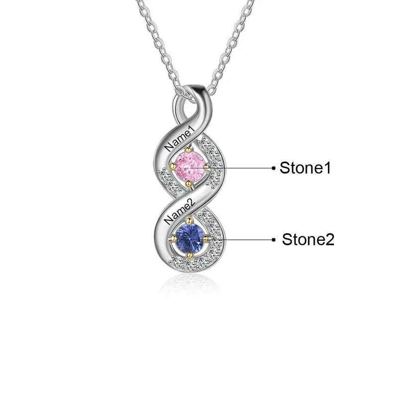 Personalized Gifting Accessories With Birthstones Gift For Mom-Personalized Jewels
