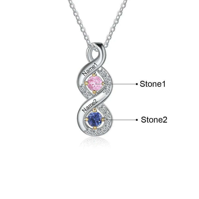 Personalized Gifting Accessories With Birthstones Gift For Mom-Personalized Jewels