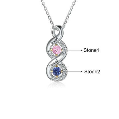 Personalized Gifting Accessories With Birthstones Gift For Mom-Personalized Jewels