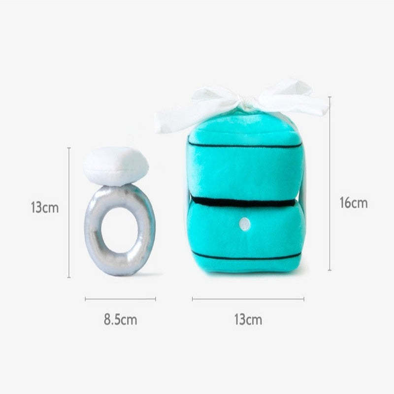 Velvet Ring In Surprise Box-Personalized Jewels