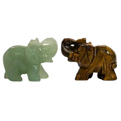 Fortune Crystal Elephants Set-Personalized Jewels