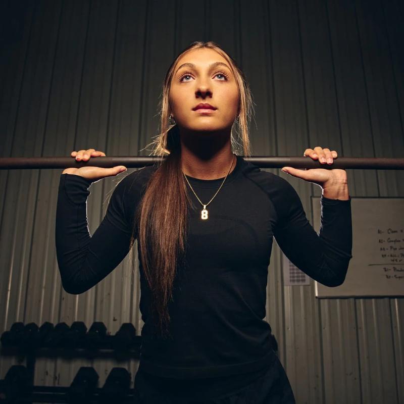 Number Stainless Steel Pendant-Personalized Jewels