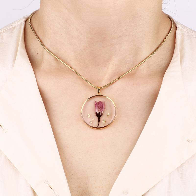 Personalized Birth Flower Jewelry Necklace-Personalized Jewels