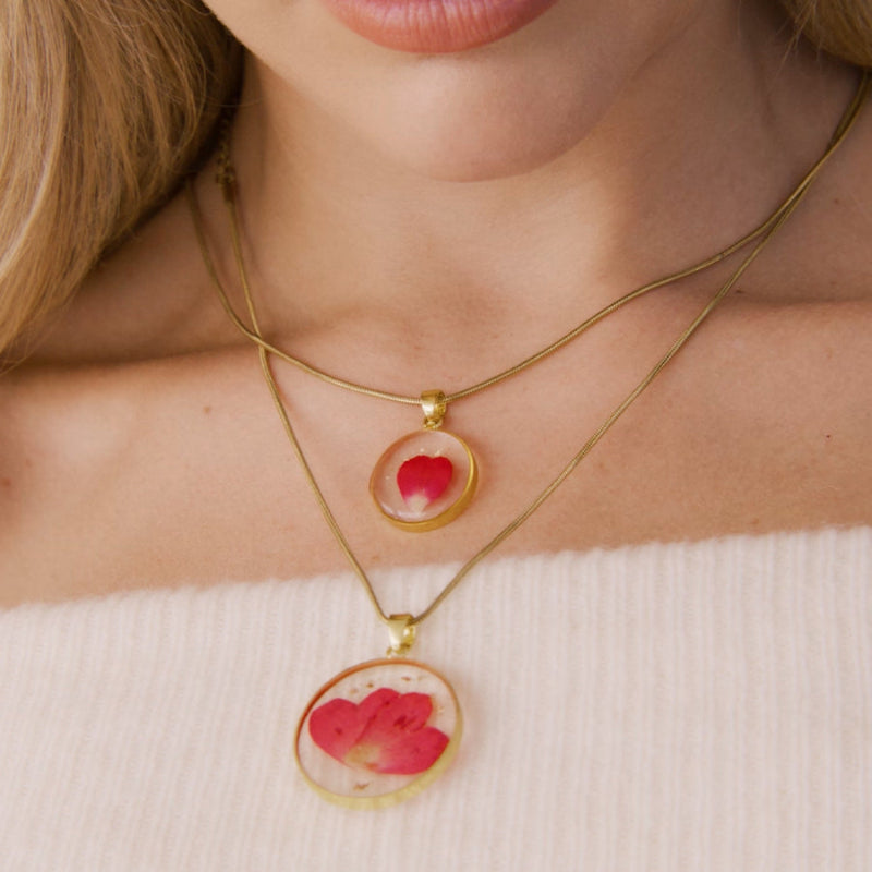 Personalized Birth Flower Jewelry Necklace-Personalized Jewels