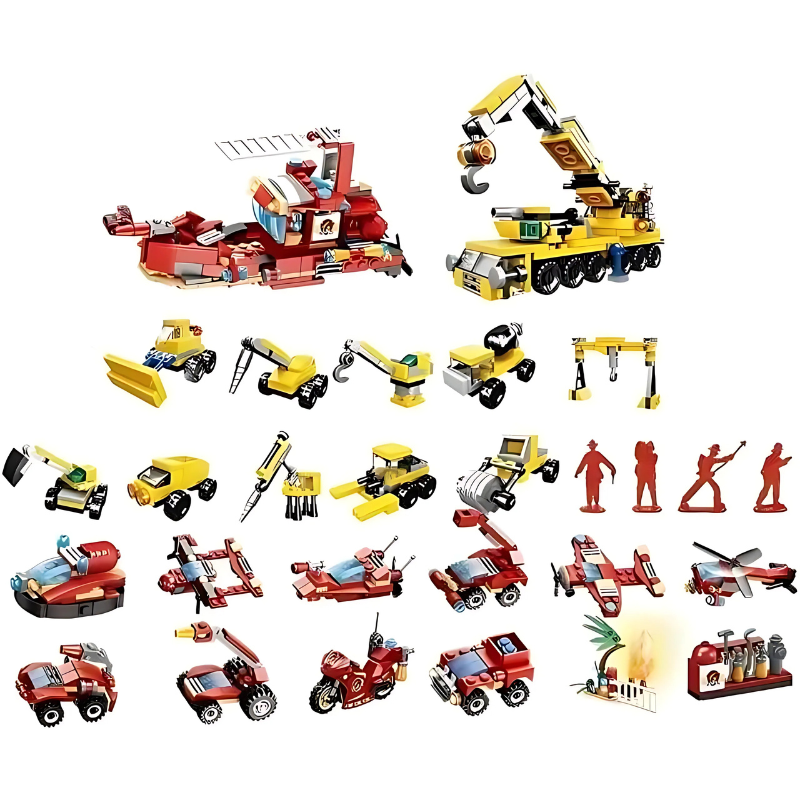 24 Piece Christmas Countdown Calendar Bricks Toy Set-Personalized Jewels