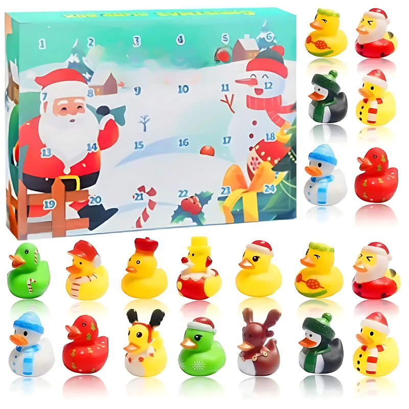 Christmas Advent Calendar Rubber Duck Mystery Box-Personalized Jewels