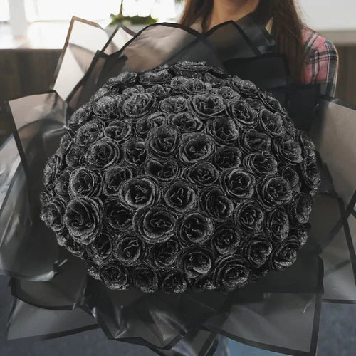 Glittering Rose Bouquet For Gift-Personalized Jewels