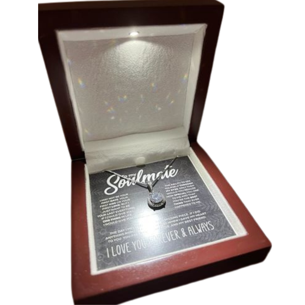 Sparkling Pendant Necklace-Personalized Jewels