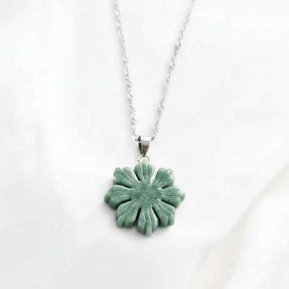 Jade Sun Pendant Style Chain