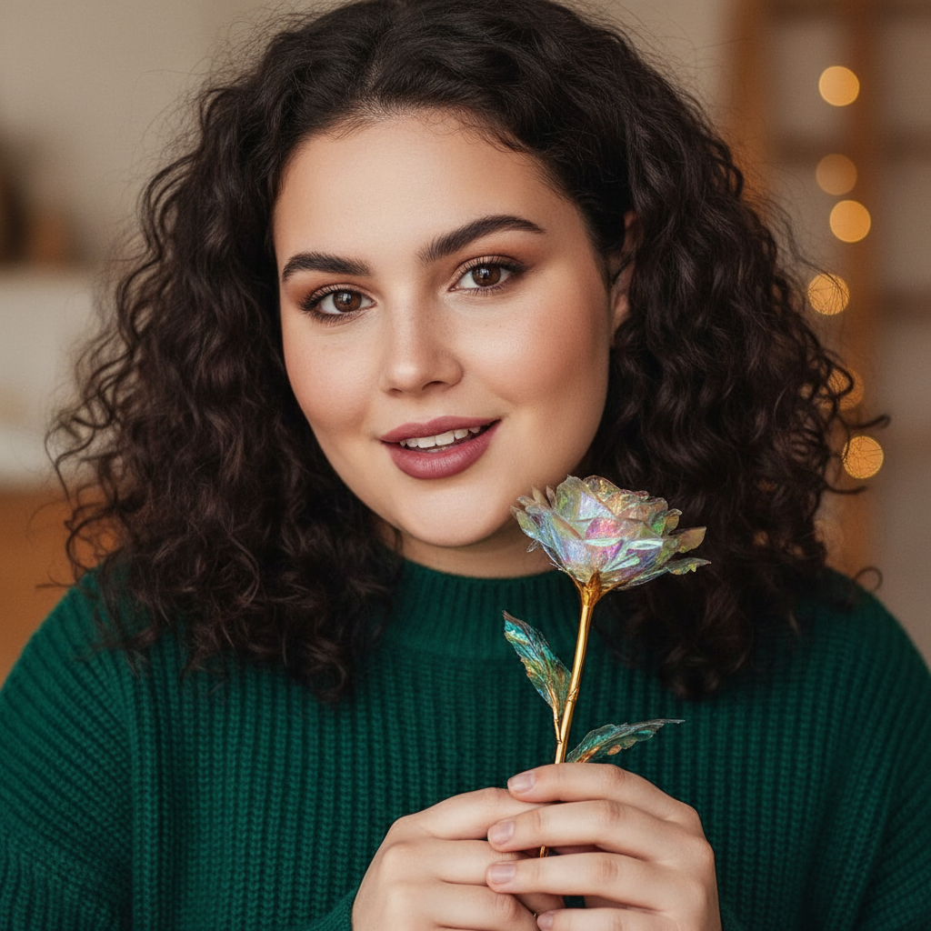 LED Rose Tree Table Decor Lamp