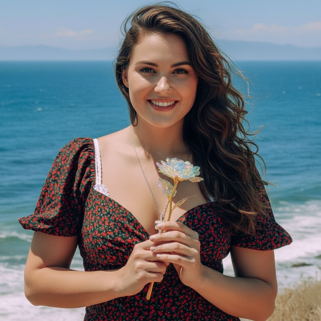 LED Rose Tree Table Decor Lamp