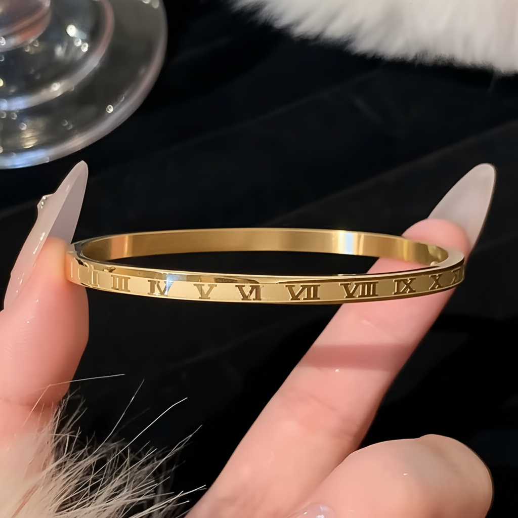 Zirconia Bracelet Set for Women Stackable Bangles