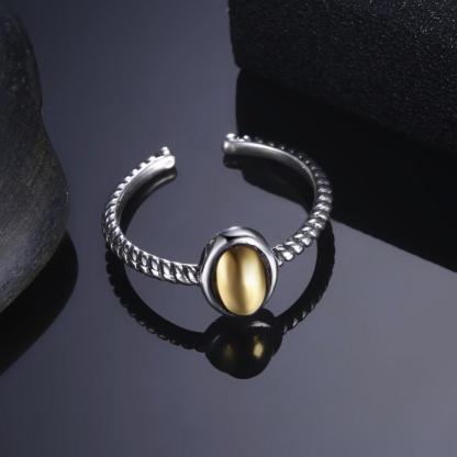 Adjustable 925 Silver Rings For Women Rings Decoration Oval Brass 2018 New Arrival Wholesale Dropshipping - Personalized Jewel