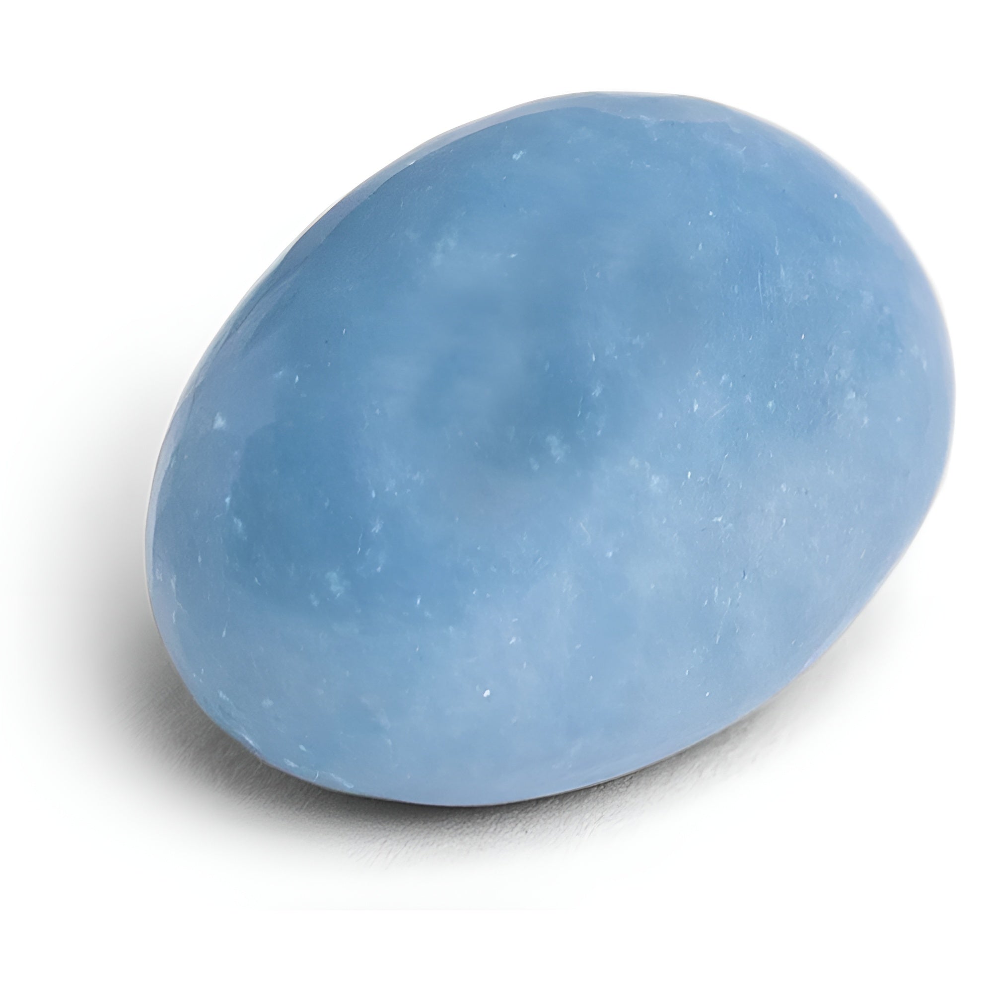 Tumbled Angelite Energy Balance Stone-Personalized Jewels