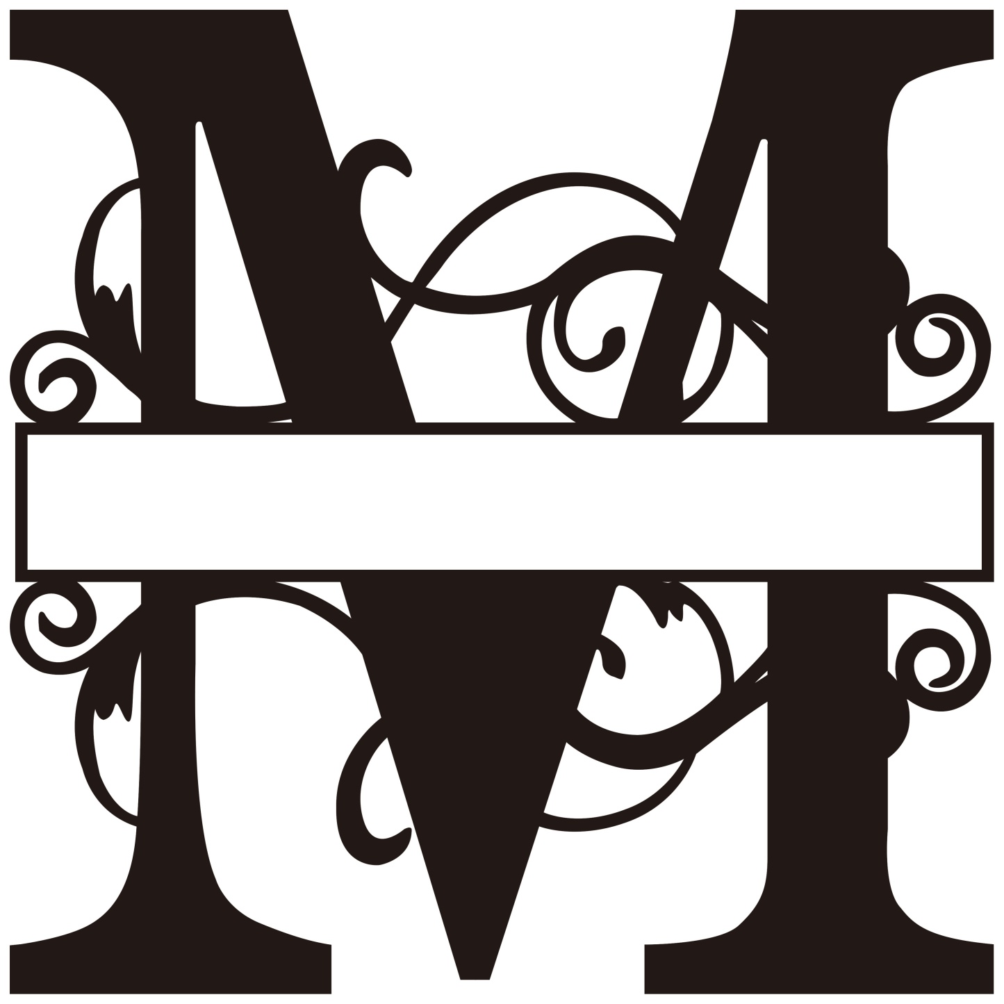 Personalized Split Letter Craft Sign For Home