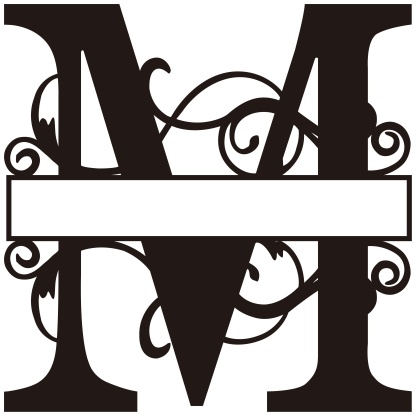 Personalized Split Letter Craft Sign For Home