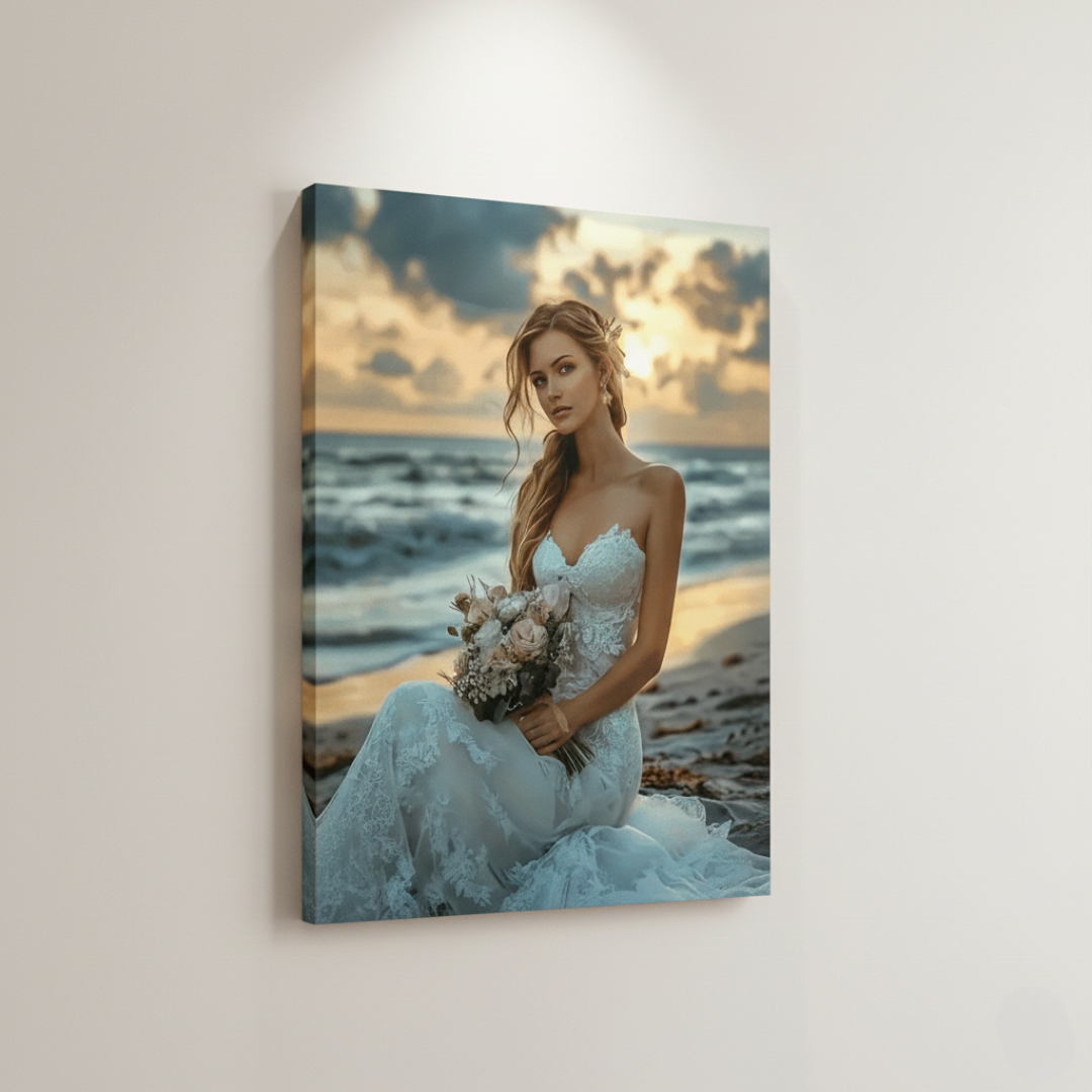 A Custom Wooden Photo Frame