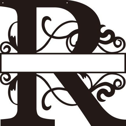 Personalized Split Letter Craft Sign For Home