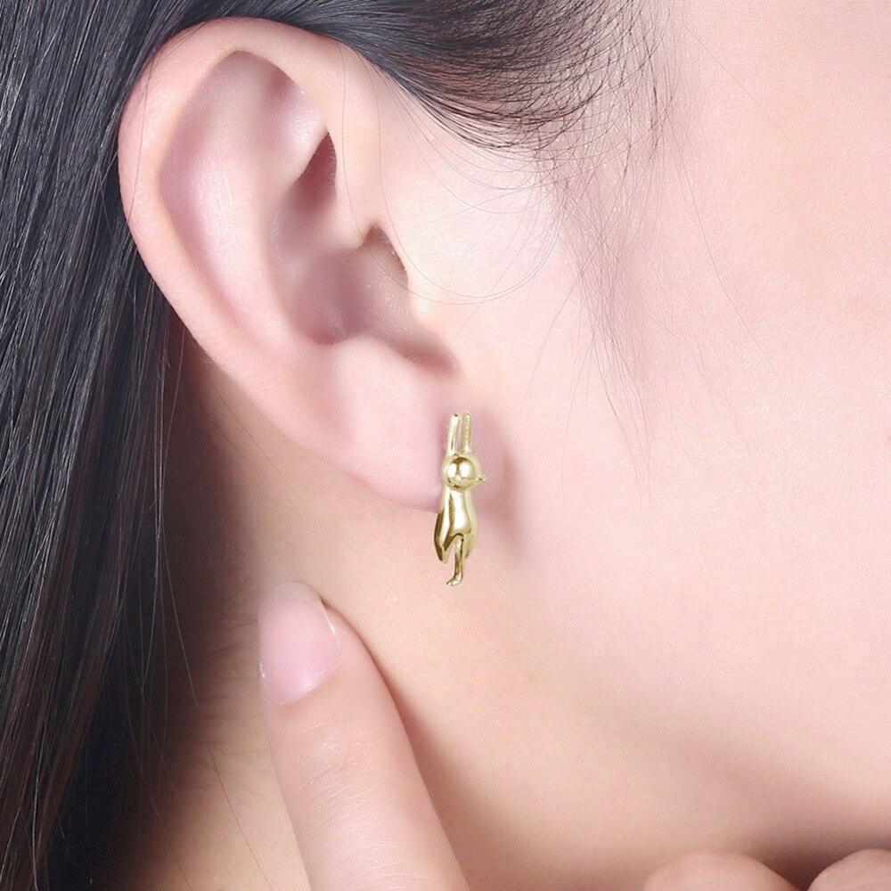 Cat Drop Earrings for Women - Trendy Fashion Accessories for Women - Drop Earrings for Women - Birthday Gift for Women - Stylish Jewelry for Women - Personalized Jewel
