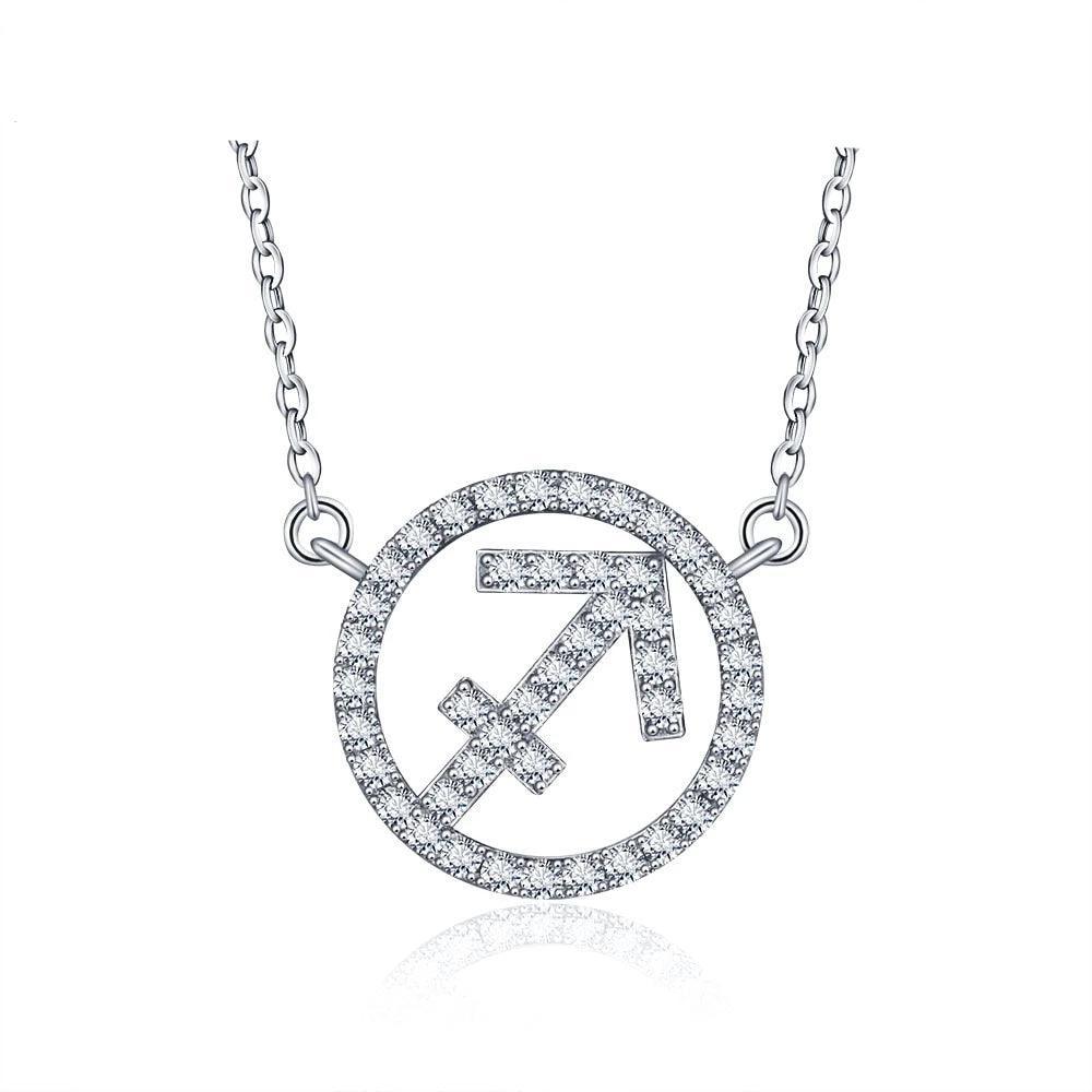 Classic Silver Necklace for Women - Silver Necklace for Women - Elegant Party Jewelry for Women - 925 Sterling Silver Necklace for Women - Personalized Jewel