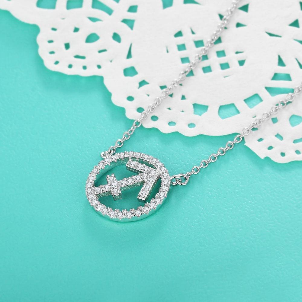 Classic Silver Necklace for Women - Silver Necklace for Women - Elegant Party Jewelry for Women - 925 Sterling Silver Necklace for Women - Personalized Jewel