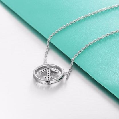 Classic Silver Necklace for Women - Silver Necklace for Women - Elegant Party Jewelry for Women - 925 Sterling Silver Necklace for Women - Personalized Jewel