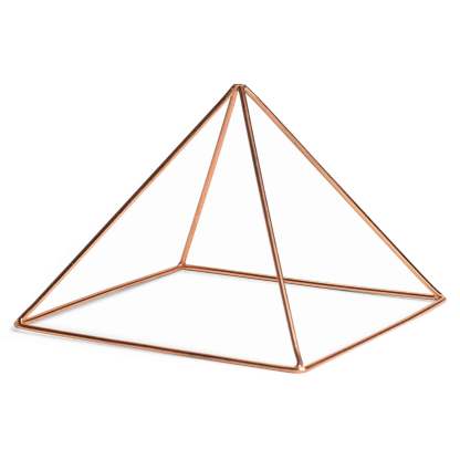 Copper Charging Pyramid For Energy Amplification-Personalized Jewels