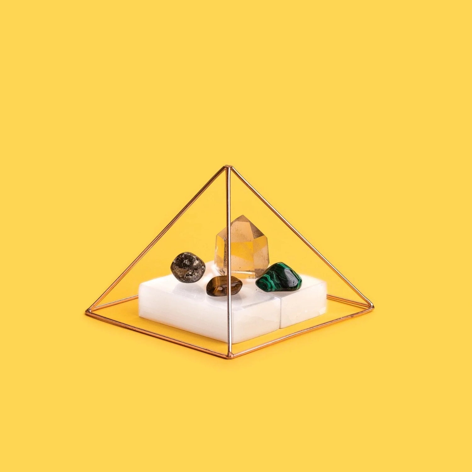 Copper Charging Pyramid For Energy Amplification-Personalized Jewels