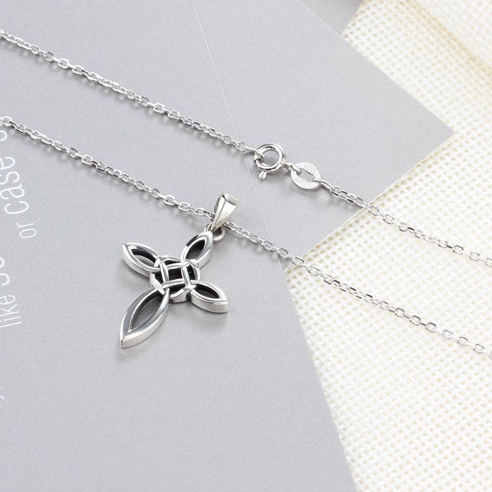 Cross Vintage Necklace for Women - Engagement Jewelry for Women - Vintage Jewelry for Women - Personalized Jewel