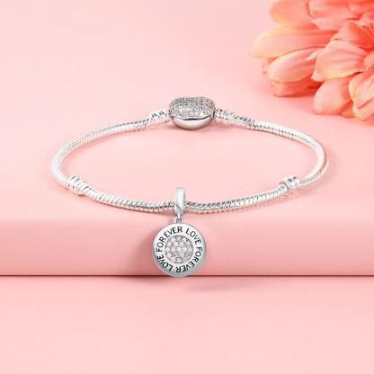 Custom DIY Photo Round Charms Fit Bracelets Pendants Personalized Beads for Jewelry Making Gift for Wife - Personalized Jewel