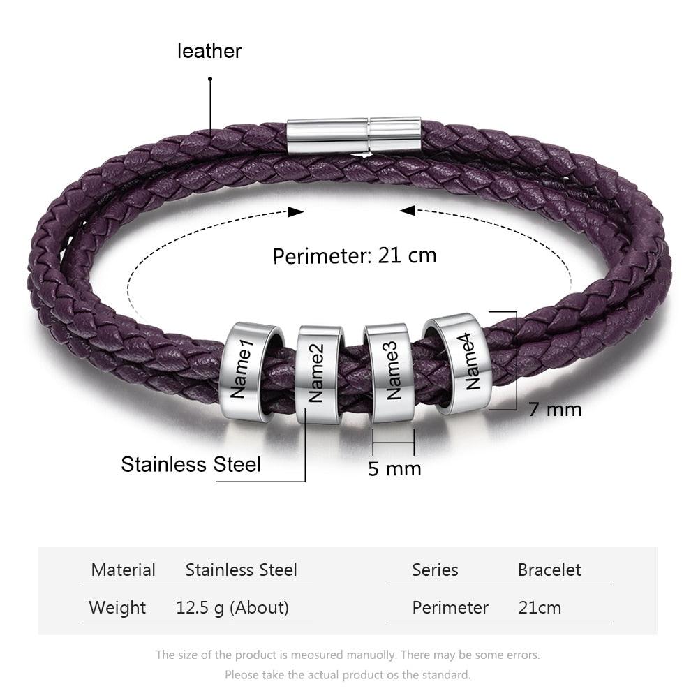 Custom Engraved Bracelet for Women - Personalized Jewel