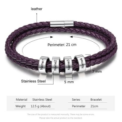 Custom Engraved Bracelet for Women - Personalized Jewel