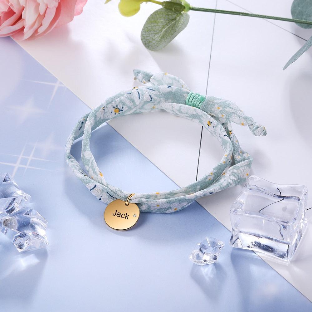 Customized Adjustable Bracelet for Women Customized Engraved Accessory-Personalized Jewels