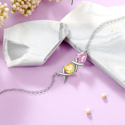 Customized I Love You Necklace for Women Birthday Gift for Women - Personalized Jewel