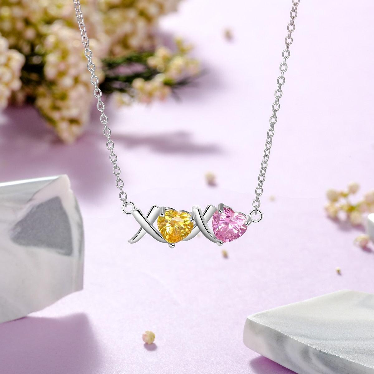 Customized I Love You Necklace for Women Birthday Gift for Women - Personalized Jewel