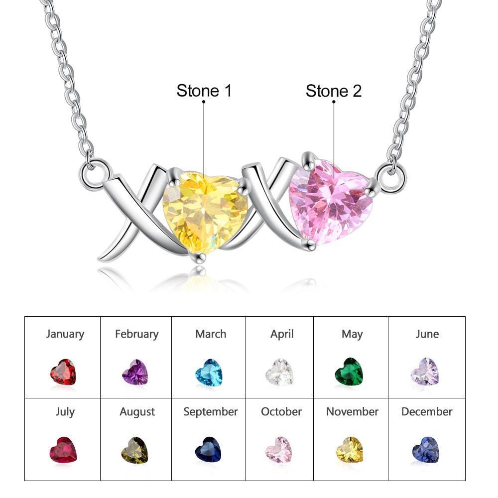 Customized I Love You Necklace for Women Birthday Gift for Women - Personalized Jewel