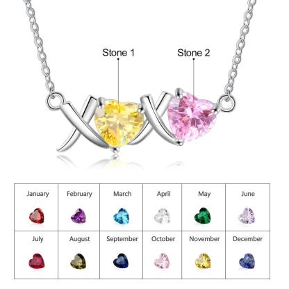 Customized I Love You Necklace for Women Birthday Gift for Women - Personalized Jewel