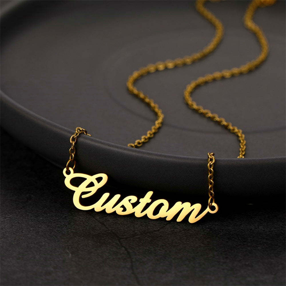 Custom Script Name Necklace-Personalized Jewels