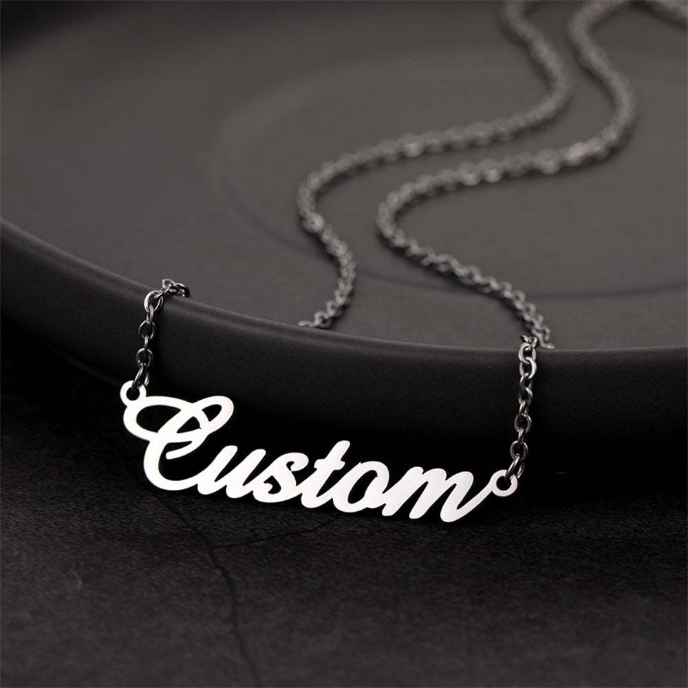 Custom Script Name Necklace-Personalized Jewels