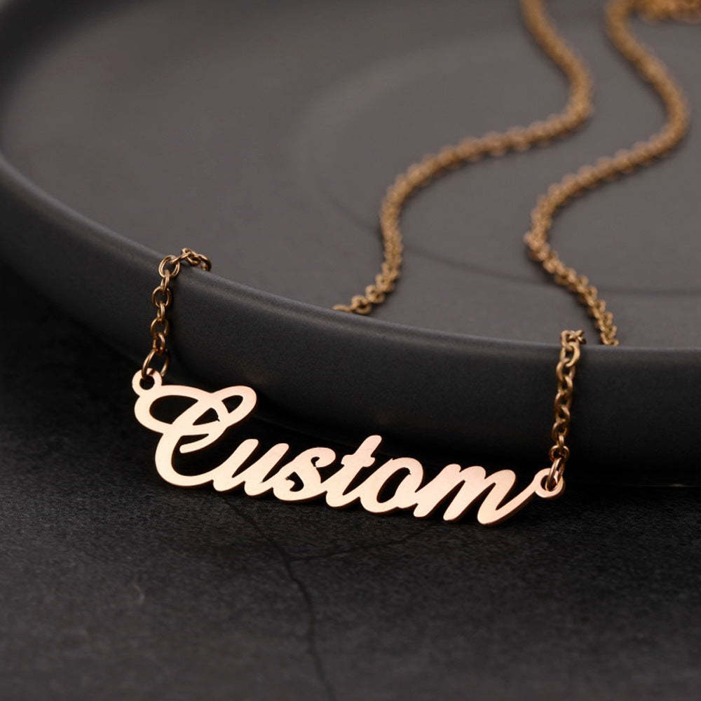 Custom Script Name Necklace-Personalized Jewels