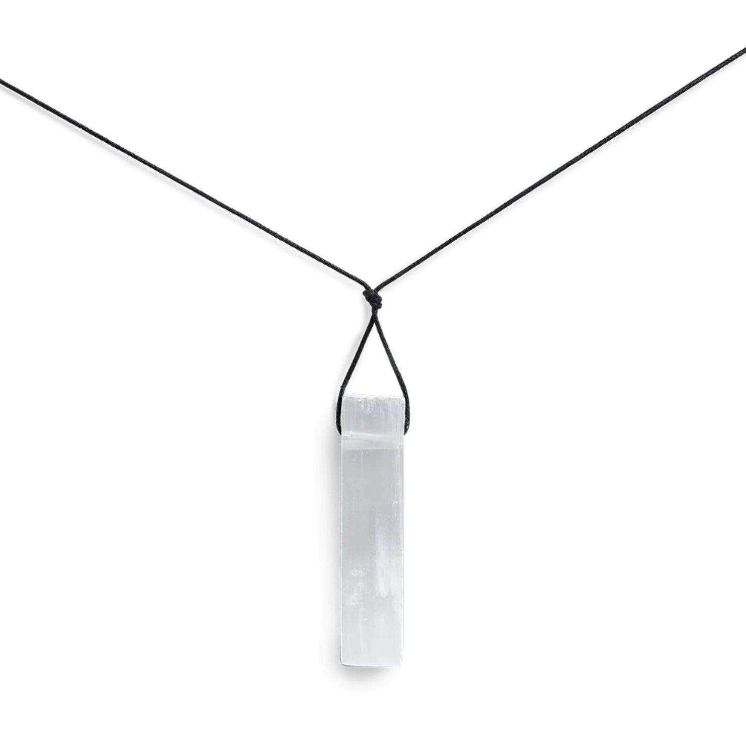 Selenite Energy Clearing Necklace-Personalized Jewels
