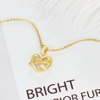 Fashion Long Necklace for Women- copper - Gold Necklace for Women - Zirconia Stone Stud Necklace - Personalized Jewel